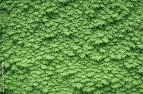 Green texture of plants in full screen (background)