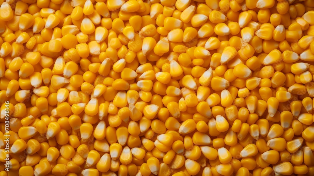 Top view texture of freshly harvested yellow corn kernels. Agriculture, food concepts. Top view texture of freshly harvested yellow corn kernels. Agriculture, food concepts.