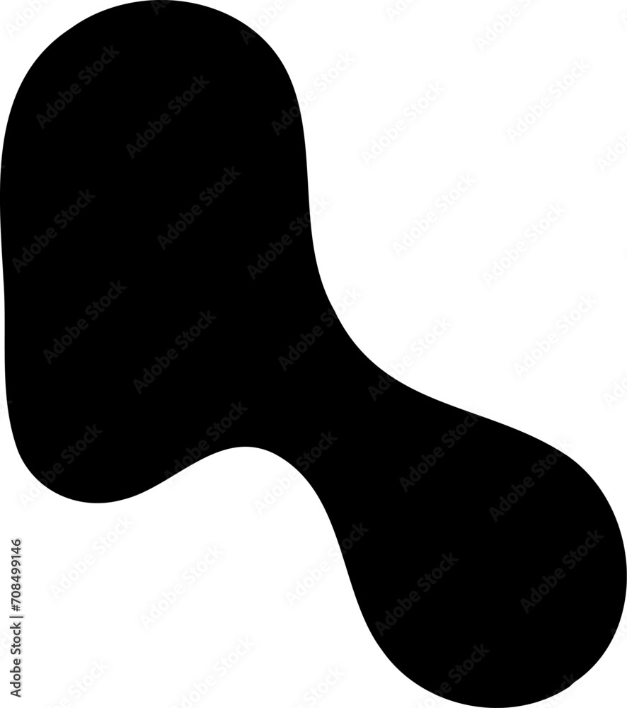 Fluid shape vector illustration. Liquid pattern silhouette design element Fluid shape vector illustration. Liquid pattern silhouette design element