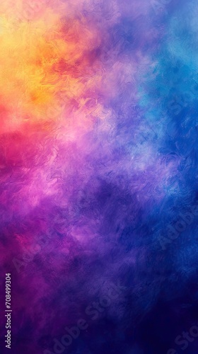 abstract color background with blue  purple  and yellow fog