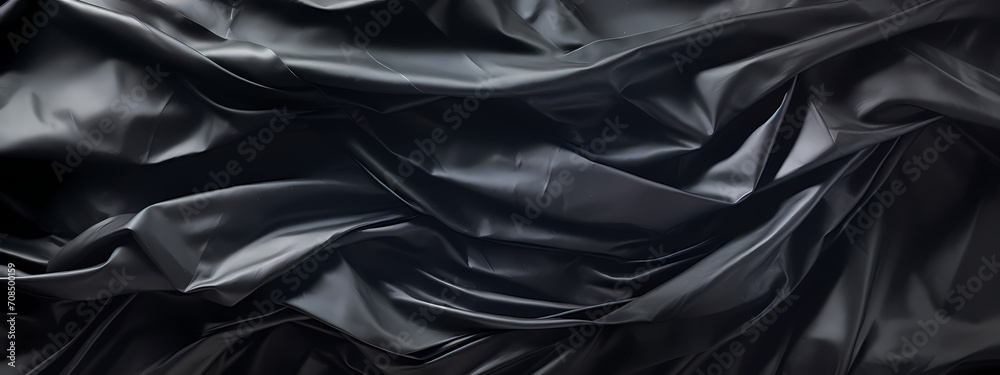 Fototapeta premium Moonlit Mystique: Shadows on Crumpled Canvas