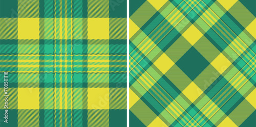 Plaid background pattern of textile check seamless with a tartan vector texture fabric.