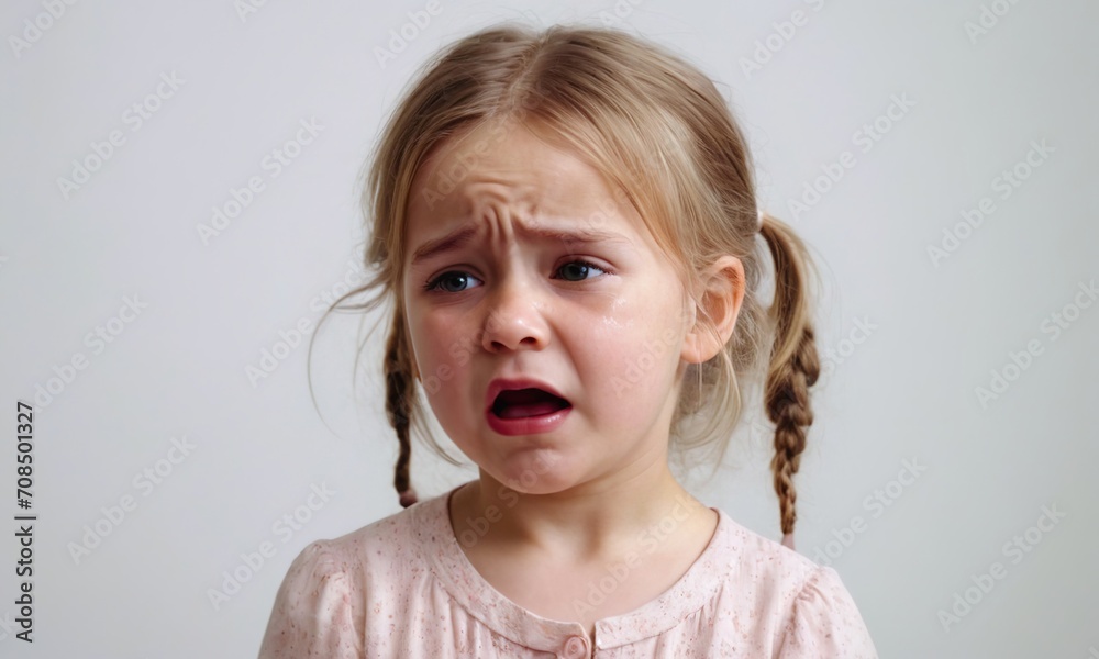 
crying little girl, little child, children's emotions, portrait of children, crying children, children's tears