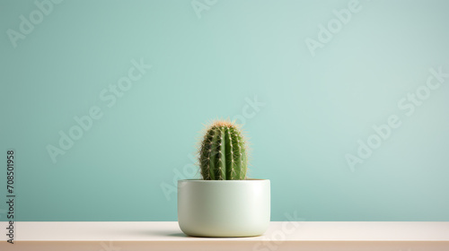 Elegantly shaped cactus photo