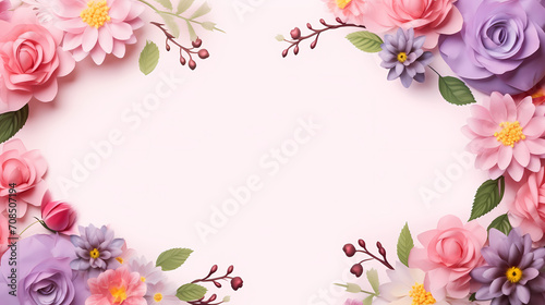 Beautiful pink rose bouquet flowers background, symbol of Valentine's Day, wedding, love © Derby