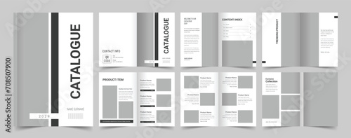 Modern Product Catalog, Brochure Design, Catalogue Template, Company Catalog, Beauty Product Catalogue