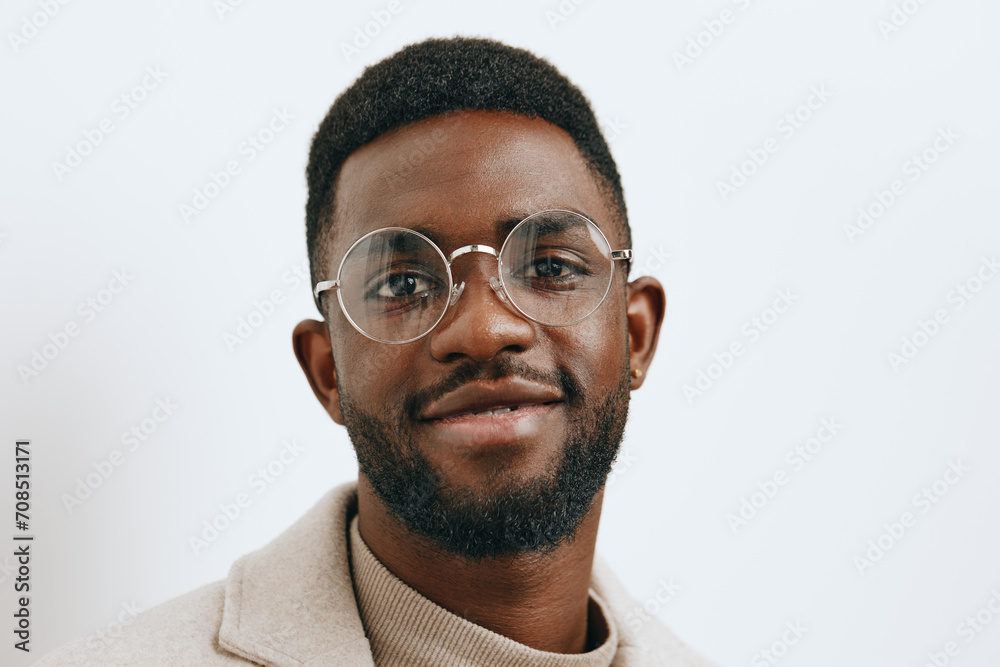 man black beige jacket fashion model style elegant american stylish african portrait man black beige jacket fashion model style elegant american stylish african portrait