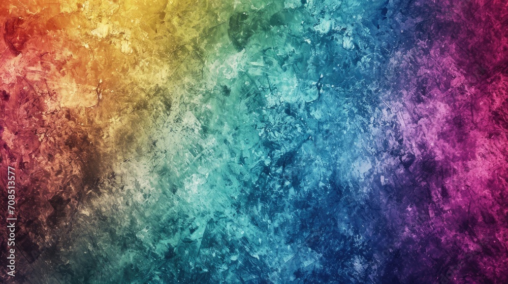 Fototapeta premium Noisy vibrancy for your creativity