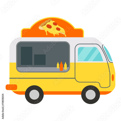 Food Truck Illustration