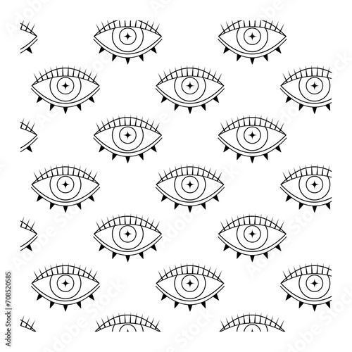 Eye Seamless Pattern