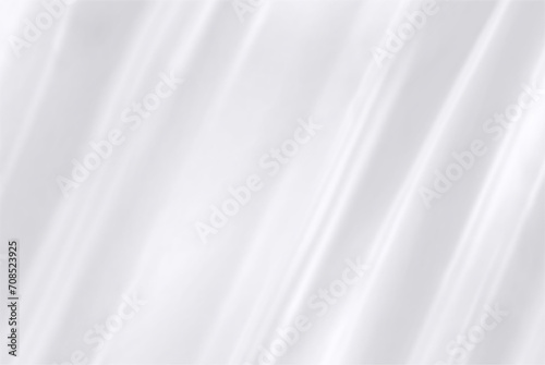 White abstract background. Silver effect texture. Light gray colour textur. Grey platinum pattern. Modern backdrop. Gradient delicate surface print. Design bg for business prints. Vector illustration