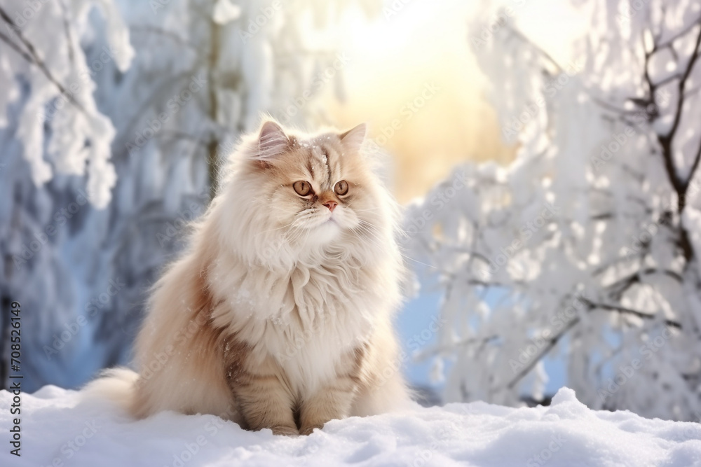 adorable Persian cat