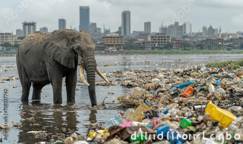 Effects of plastic pollution and global warming on animals in Africa