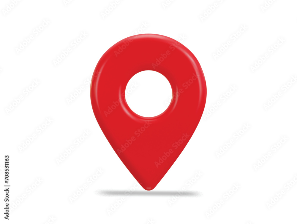 location 3d icon of gps pointer or navigation marker vector icon illustration location 3d icon of gps pointer or navigation marker vector icon illustration