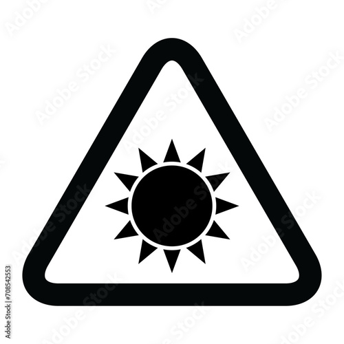 Sun protection factor icon, uv radiation block symbol, sun protect skin vector illustration