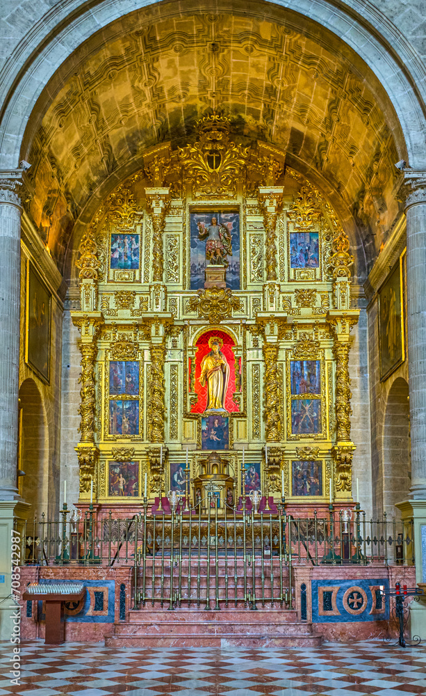 Obraz premium Malaga, the religious architectures