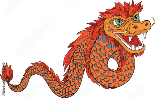Chinese Dragon Zodiac sign