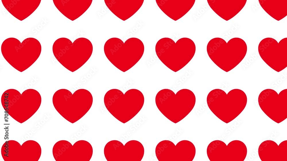 Heart Patterns in a Seamless Motion Loop - Dynamic and Colorful Heart Background for Captivating Visuals. Explore our portfolio for more heart animations. Heart Patterns in a Seamless Motion Loop - Dynamic and Colorful Heart Background for Captivating Visuals. Explore our portfolio for more heart animations.