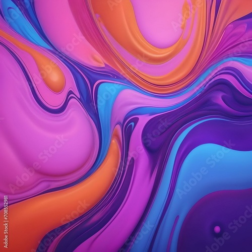 Abstract illusion of multicolored waves pattern.