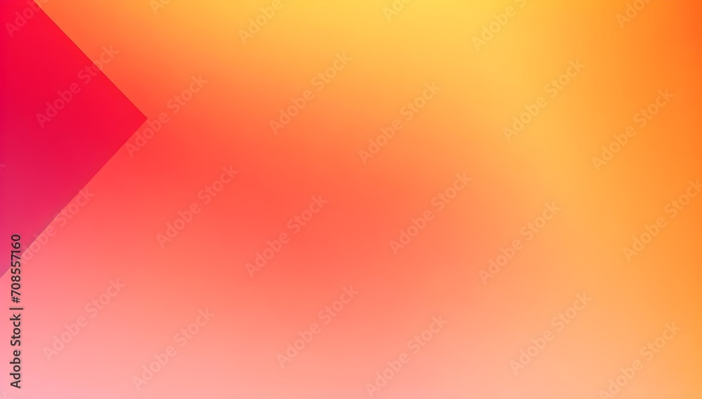 Smooth warm colors transition background. Orange and pink gradient backdrop banner. Abstract colorful background.