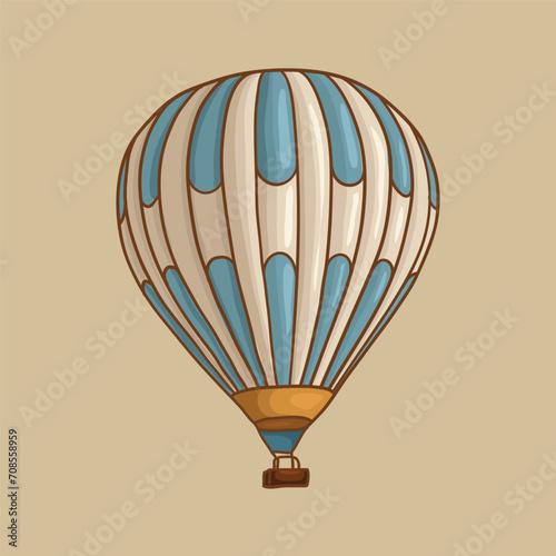 Balloon. Travel in the sky