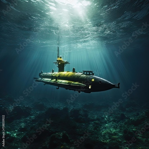 Combat Underwater Drone