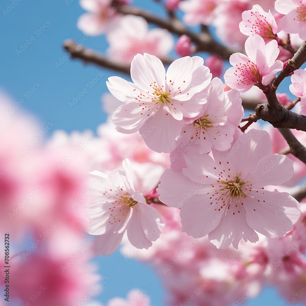 Obraz premium cherry blossom in spring