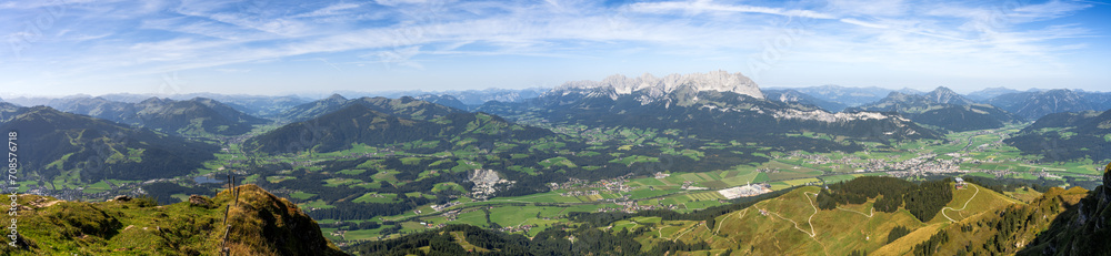 View from the Kitzbüheler Horn mountain
