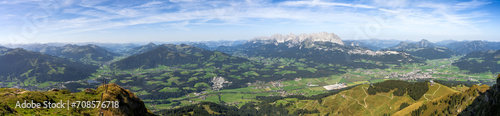 View from the Kitzbüheler Horn mountain