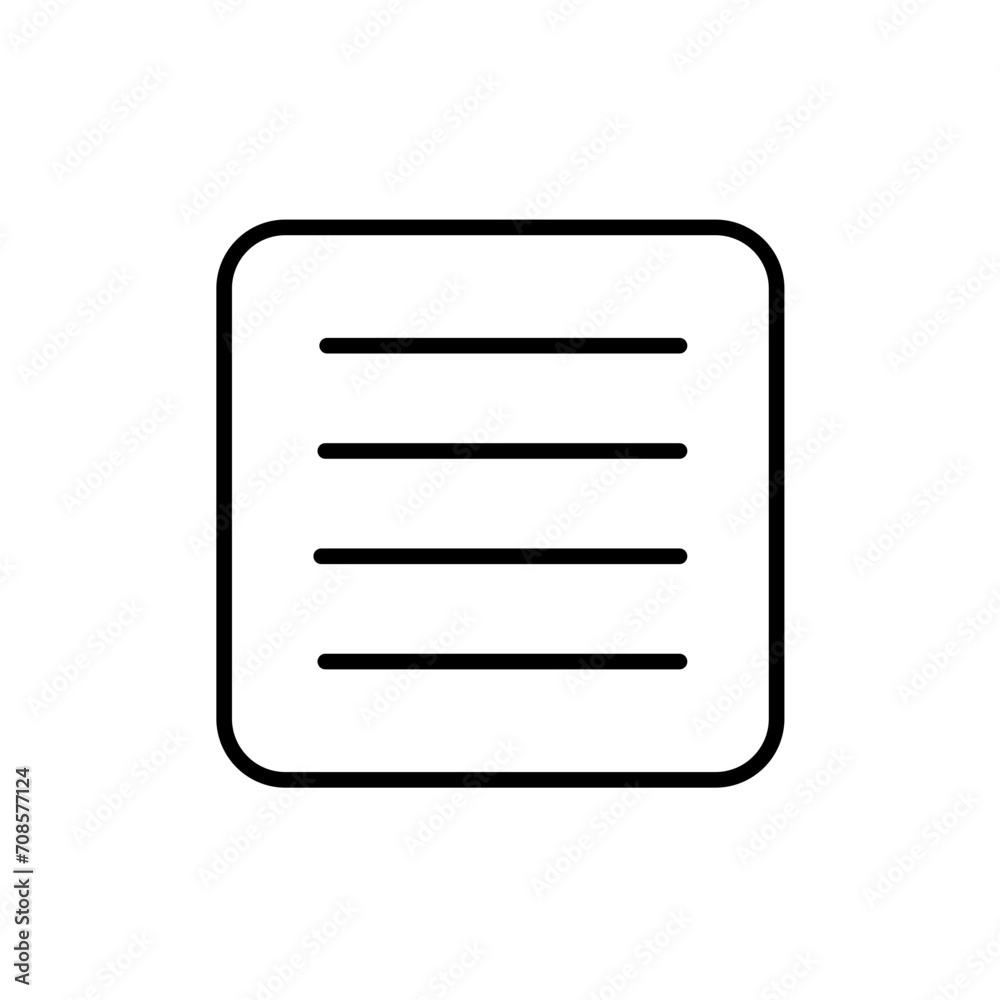 justify line icon justify line icon