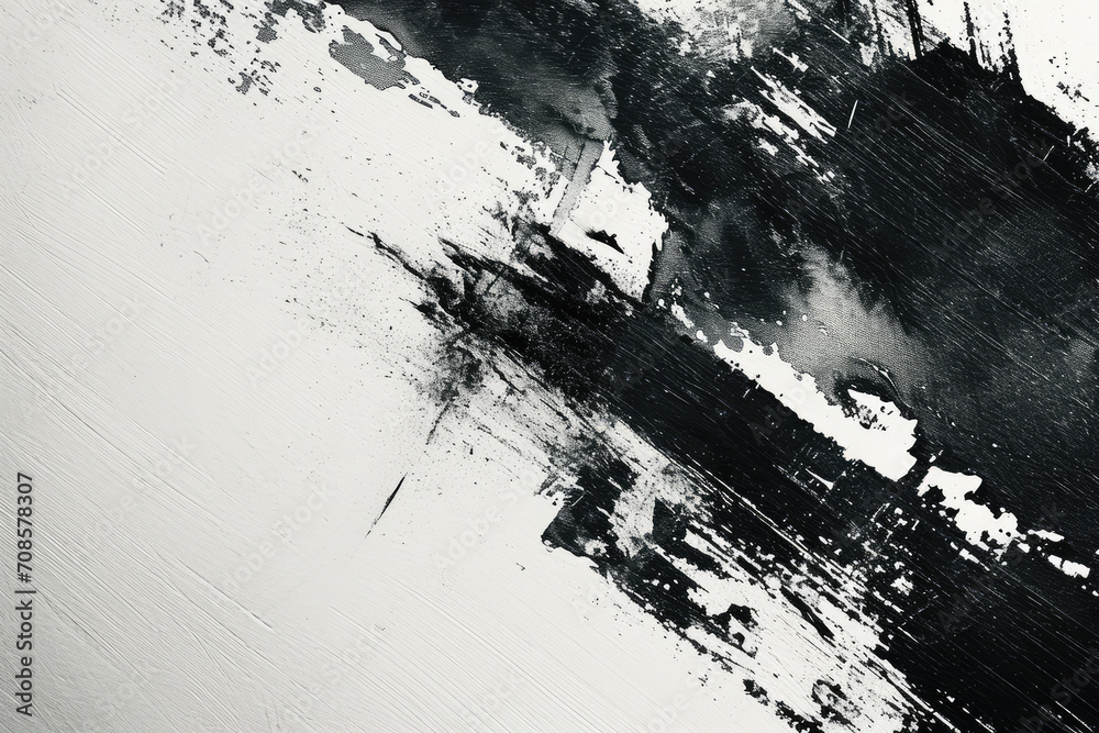 Obraz premium black and white grunge background
