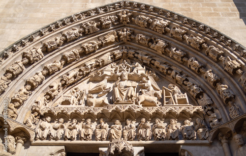 Architectural detail of Burgos Cathedral
