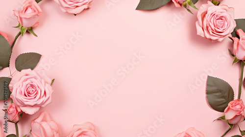 Wallpaper Mural Beautiful pink rose bouquet flowers background, symbol of Valentine's Day, wedding, love Torontodigital.ca