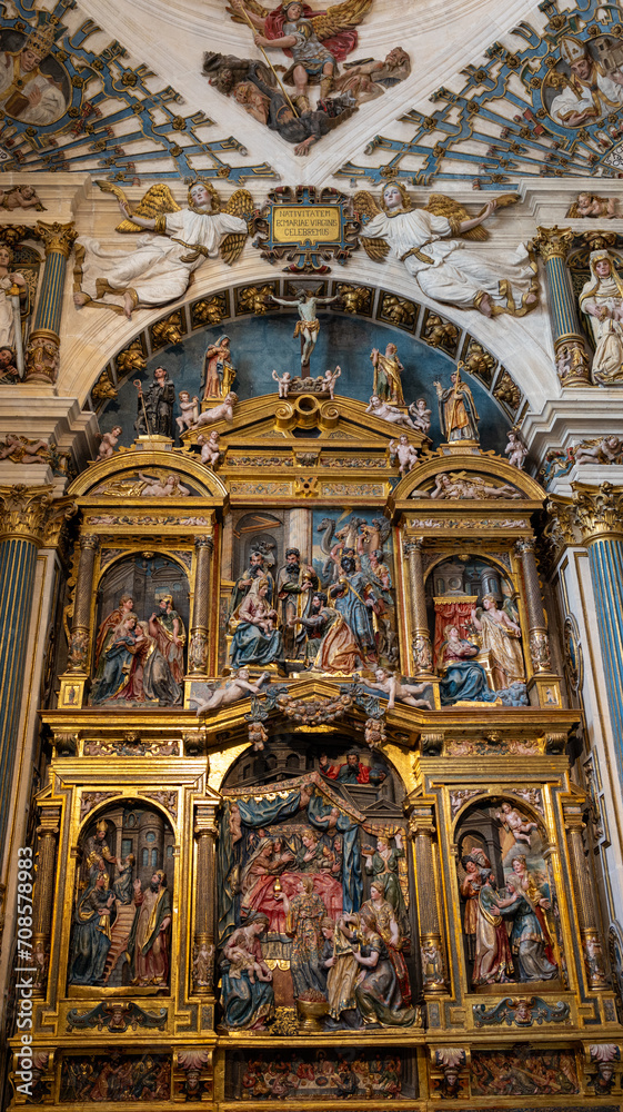 Interior detail of Burgos Cathedral