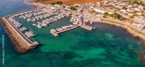 puerto deportivo S Estanyol, Llucmajor, Mallorca, balearic islands, Spain