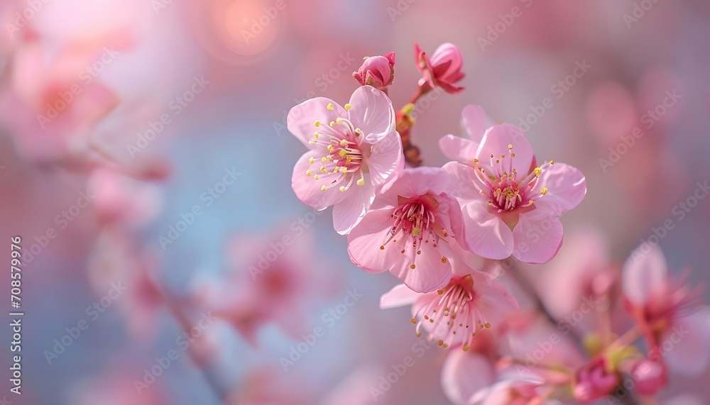 Cherry Blossoms Close-Up Cherry Blossoms Close-Up
