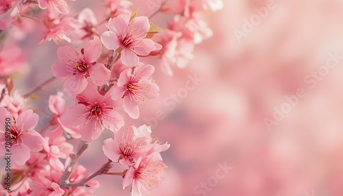 Cherry Blossoms Close-Up