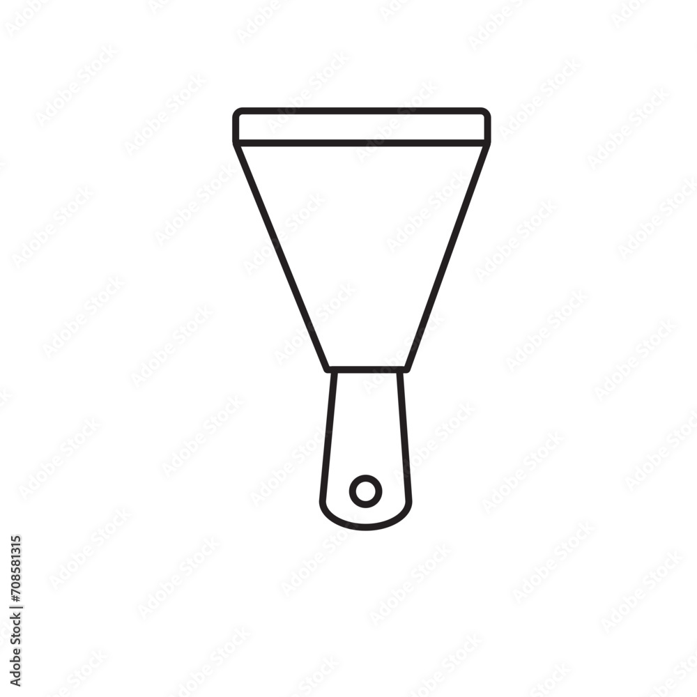 Building Tools line Icon