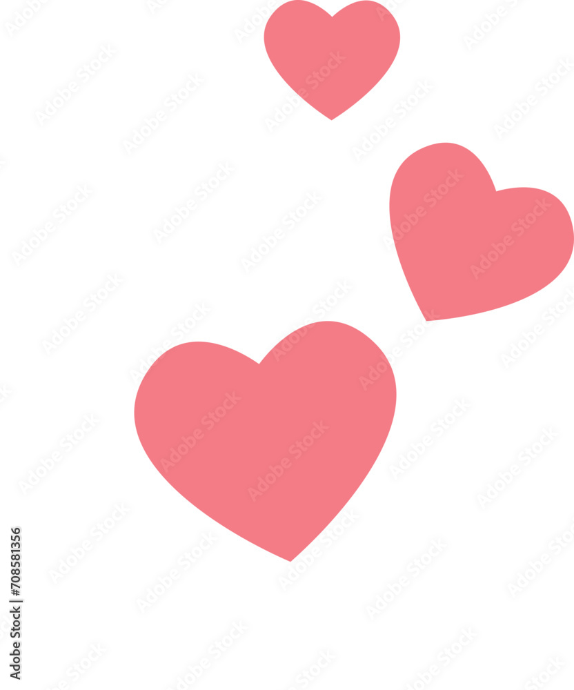 heart and love emoji icon,  social media online platform concept