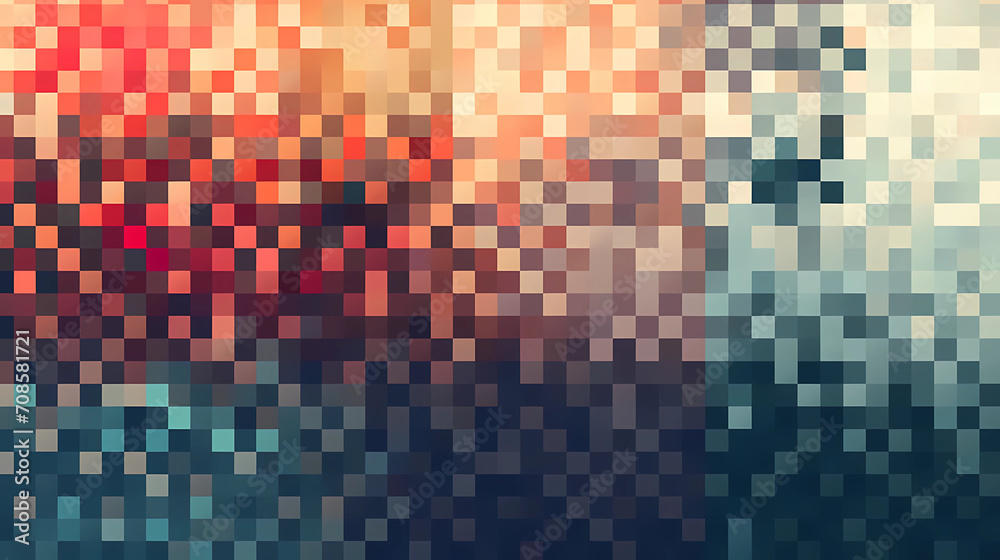 Digital-Inspired Pattern for a Nostalgic or Modern Aesthetic