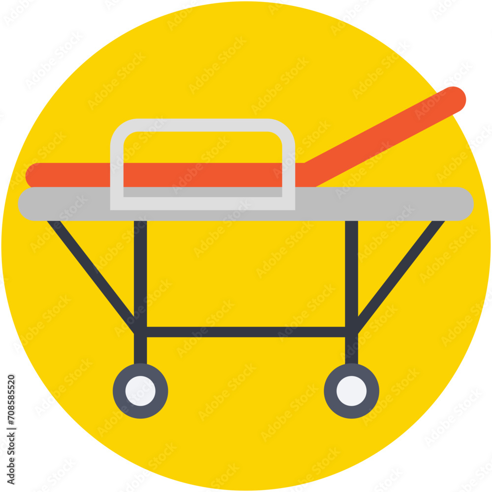 Stretcher Vector Icon Stretcher Vector Icon
