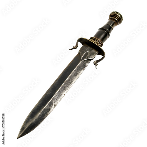 Dagger isolated on transparent background