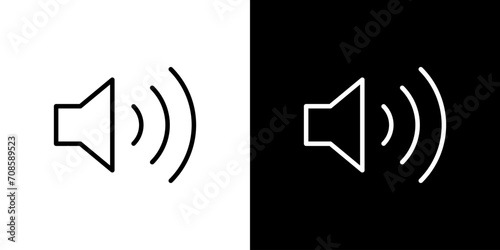 シンプルな大音量アイコン