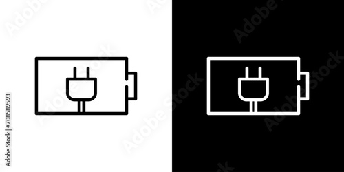 シンプルな電池アイコン