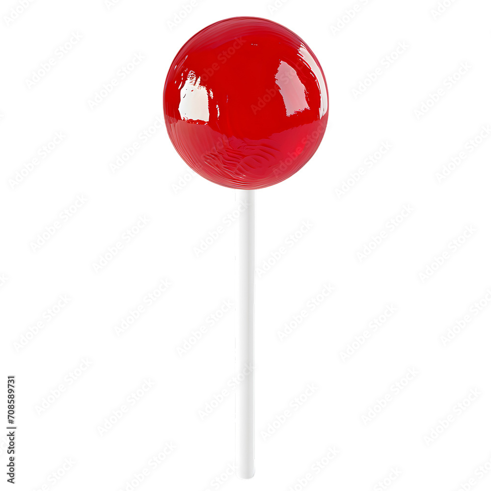 Lollipop isolated on transparent background