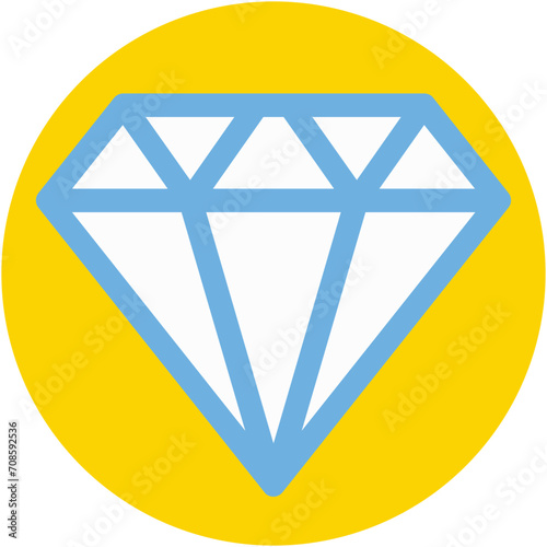 Diamond Vector Icon
