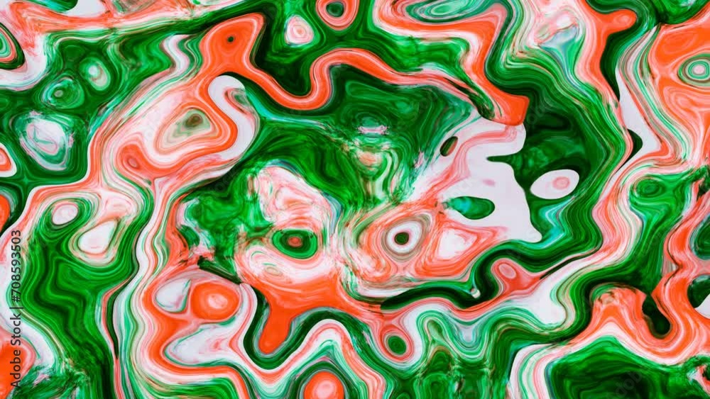 Abstract gradient color fluid wavy motion background. Abstract liquid background.