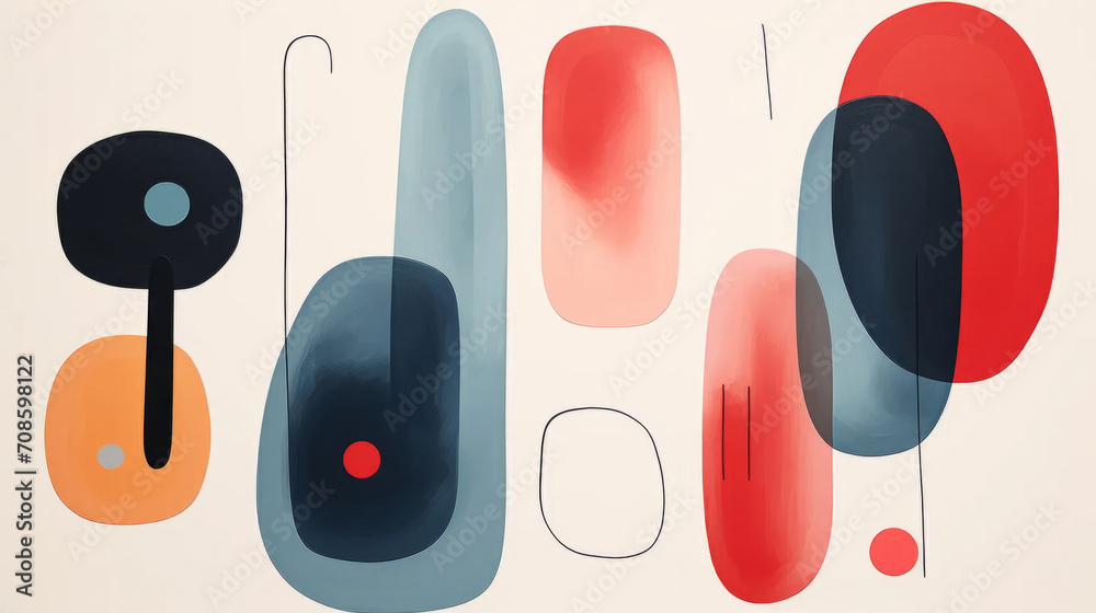 Naive abstract art background in bright colors. Lively shapes and simple designs. Bright vibrant colors. Naive abstract art background in bright colors. Lively shapes and simple designs. Bright vibrant colors.