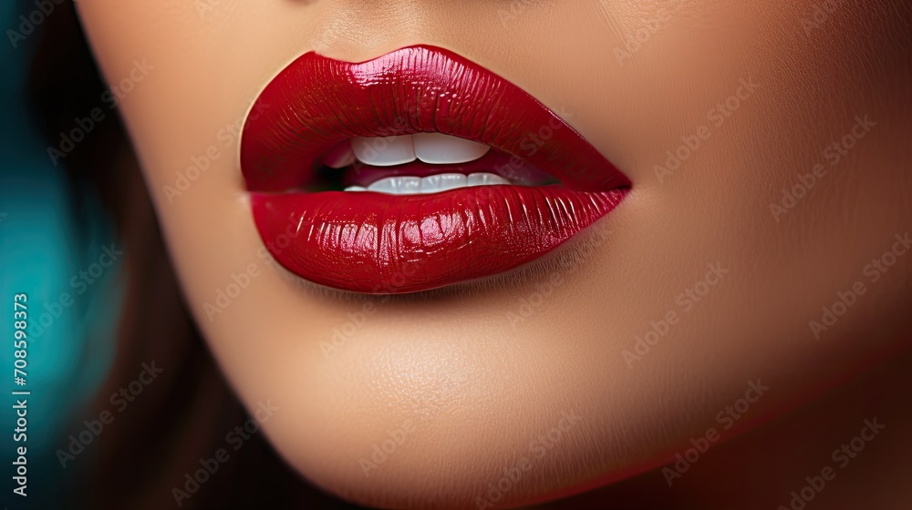 close up lips woman lipstick close up lips woman lipstick