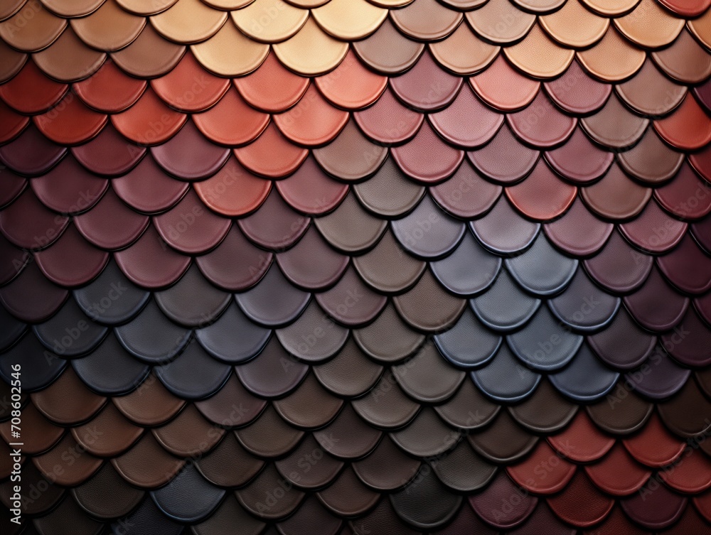 Multicolored pattern with fish scale abstract texture. Multicolored pattern with fish scale abstract texture.